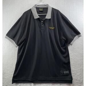 Vintage Golds Gym Polo Shirt Mens XL Core Training Weightlifting